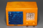 FADA 5F60 Catalin Radio Yellow with Lapis Lazuli Grill